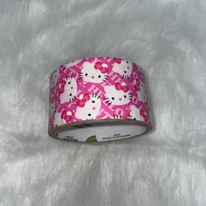 Rare discontinued hello kitty duct tape half roll